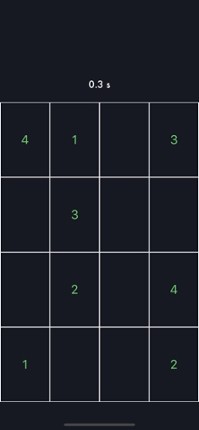 Sudoku Wear 4x4 - Watch Game screenshot