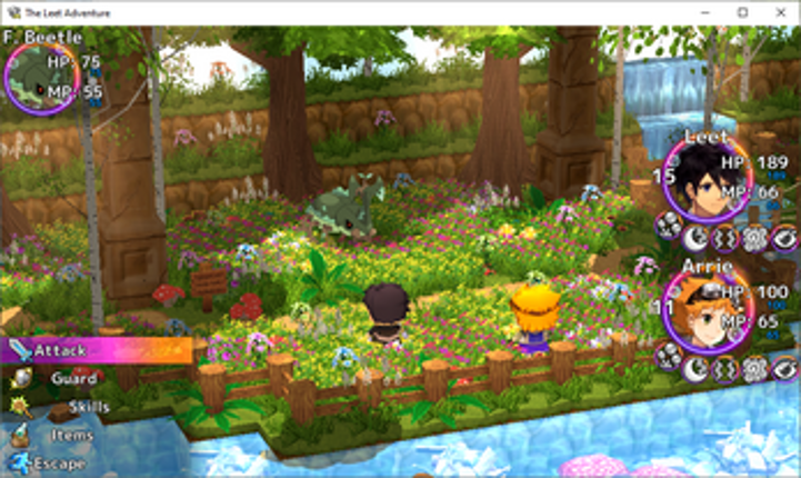 The Leet Adventure (SGB Summer JAM 2022 Entry) screenshot