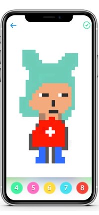 Toca Life Coloring Number screenshot
