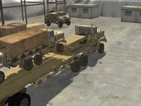 Transport Army vehicle truck driving Image