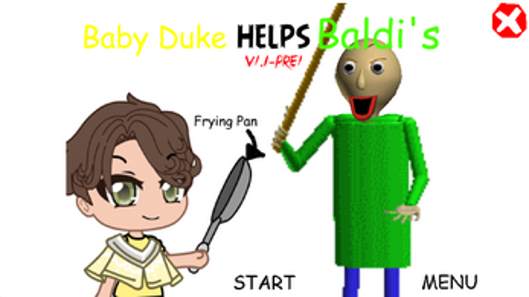 Baby Duke Helps Baldi's V1.1 by Cyril Gamers Image