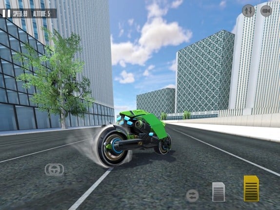 Flying Moto Pilot Simulator screenshot