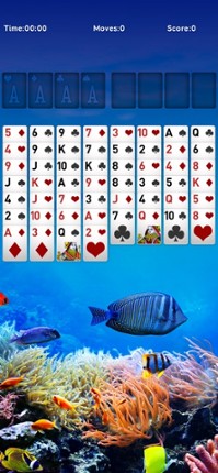 FreeCell Solitaire: Calm screenshot