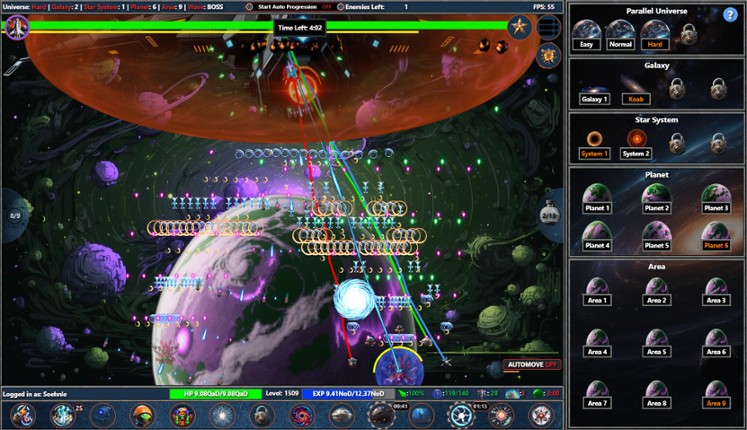 Galaxy Idle Clicker screenshot