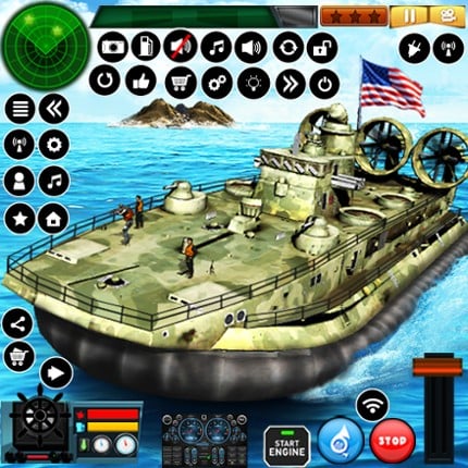 US Army Hovercraft Simulator Image
