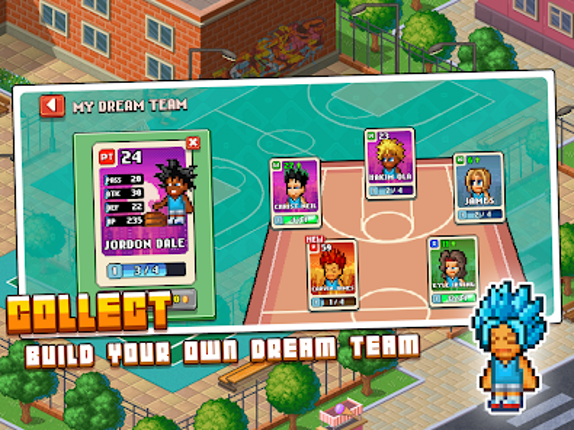 Pixel Basketball: Multiplayer screenshot