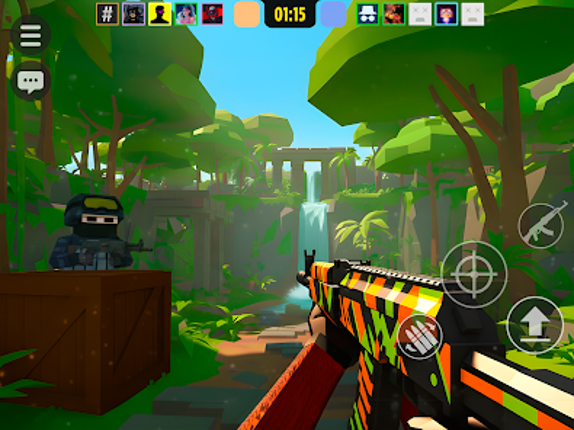 BLOCKFIELD — PvP Pixel Shooter screenshot