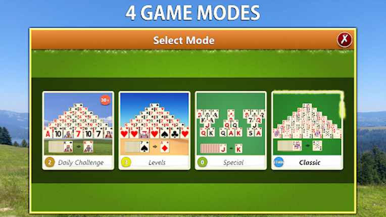 Pyramid Solitaire Mobile screenshot