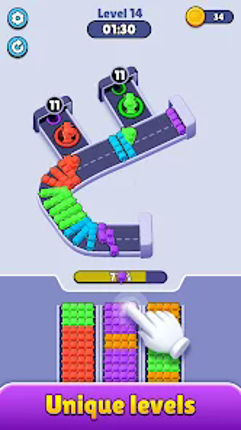 Block Escape 3D: Hole Puzzle screenshot