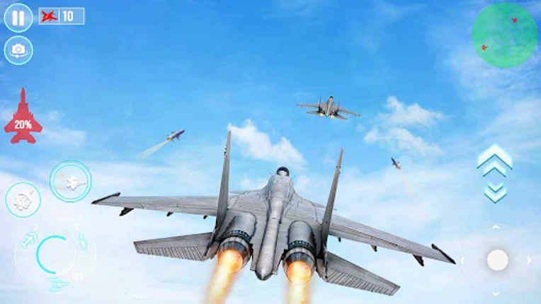 Fighter Jet War Plane Games screenshot