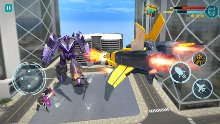 Robot Game: Transform & Fight screenshot