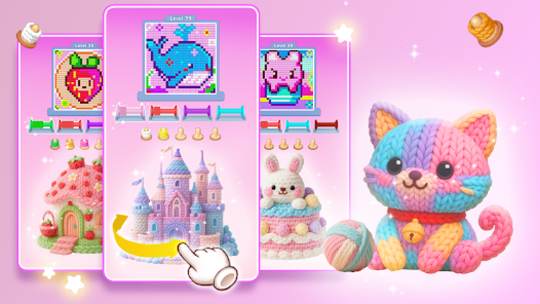 Knit Master 3D: Wool Sort Game Image