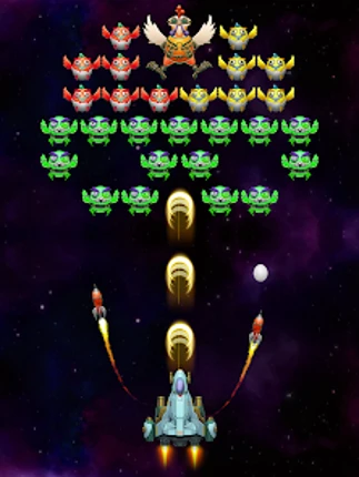 Galaxy Attack: Chicken Shooter screenshot