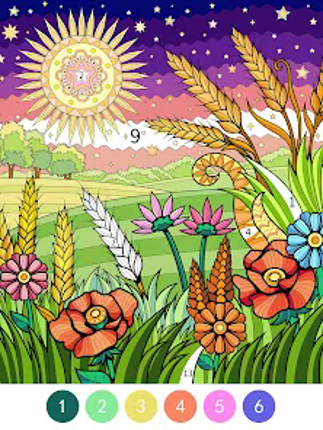 Tangle Color by Number Book screenshot