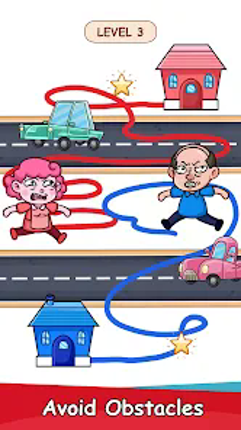 Rush Home: Draw Puzzle Game screenshot