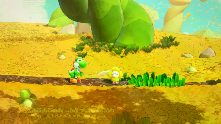 Yoshi and the Mysterious Book screenshot