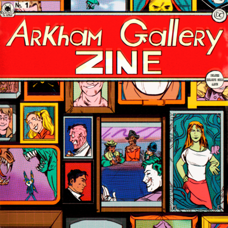 Games like Arkham Gallery Zine - A Batman Rogues Zine