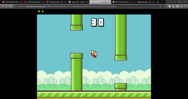 Flappy Bird Scratch screenshot