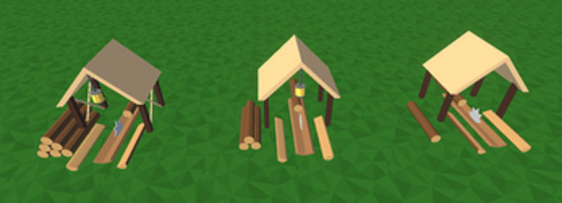 Poly Town screenshot