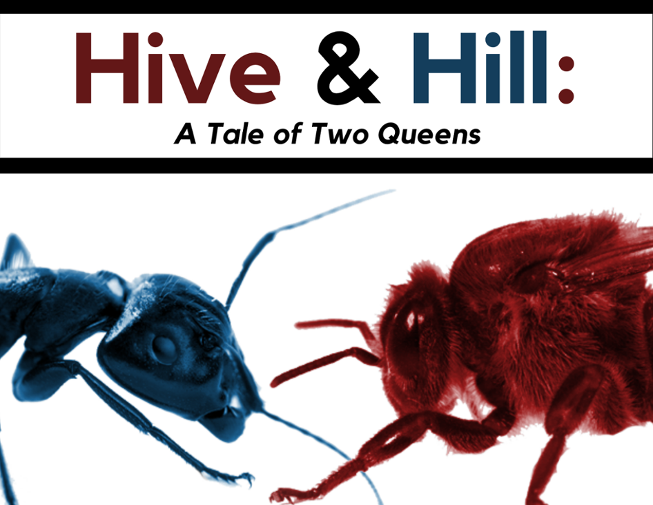 Games like Hive and Hill: A Tale of Two Queens