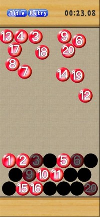 Line up numbers Image