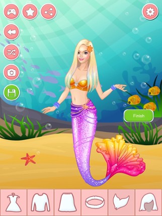 Mermaid Beauty Dress-Up Games Image