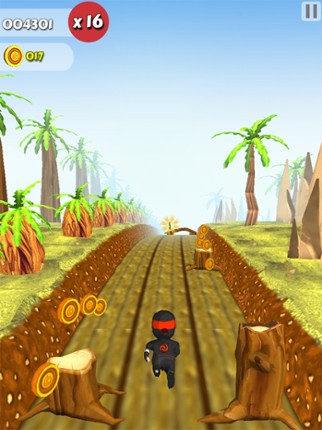 Ninja Nano Run - 3D Real Sprint and Jump game screenshot