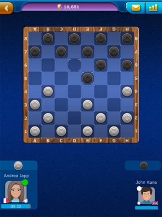 Online Checkers LiveGames screenshot