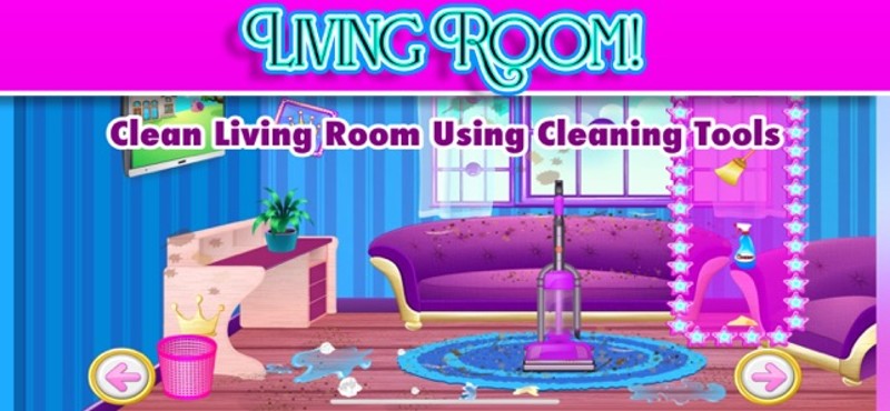 Princess Play House Doll Game Image