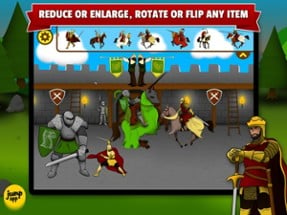 Sticker Play: Knights, Dragons and Castles Image