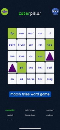Syllable Word Search screenshot