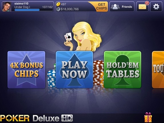 Texas HoldEm Poker Deluxe HD screenshot