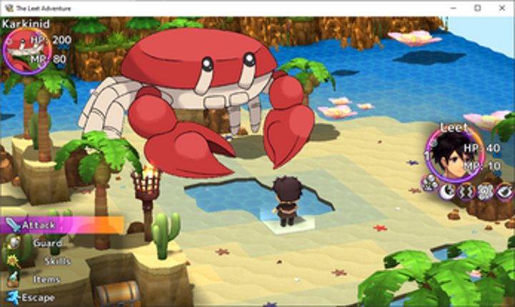 The Leet Adventure (SGB Summer JAM 2022 Entry) screenshot