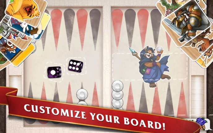 Backgammon Masters Online screenshot