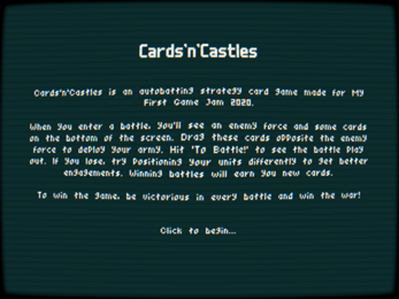 Cards'n'Castles screenshot