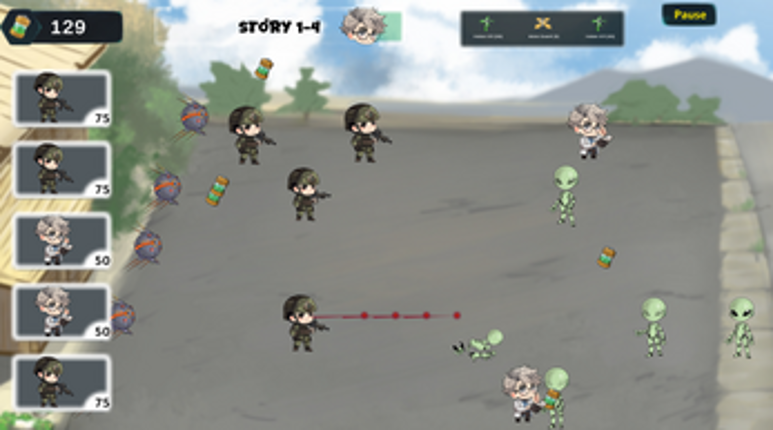 Chibi Invasion screenshot