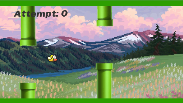 Flappy Yellow Bird Image
