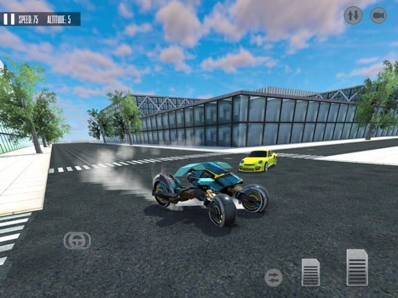 Flying Moto Pilot Simulator screenshot