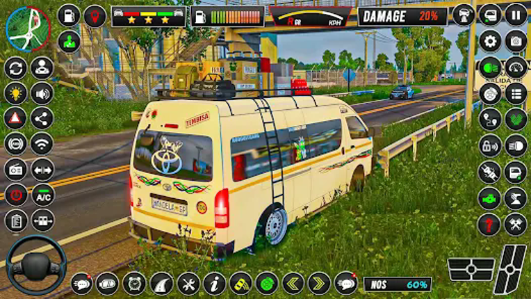 Van Simulator Game ZT Van Game screenshot