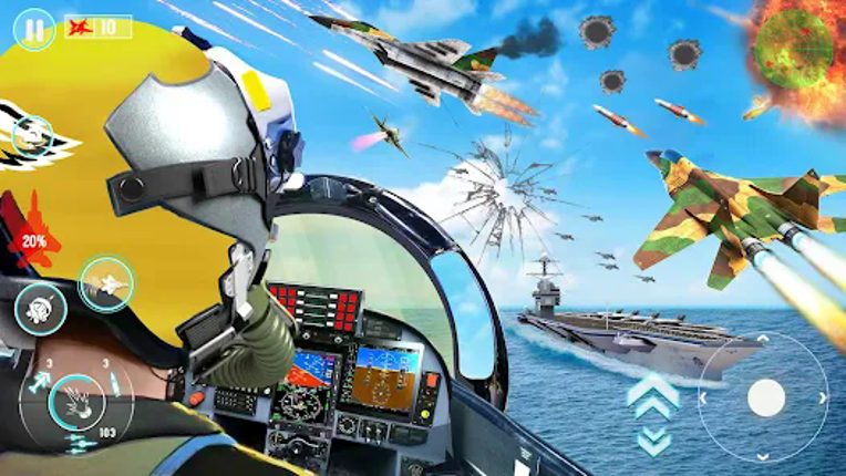 Fighter Jet War Plane Games screenshot