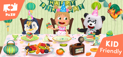 Masha and The Bear Birthday Image