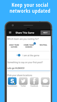 ScoreStream High School Sports screenshot
