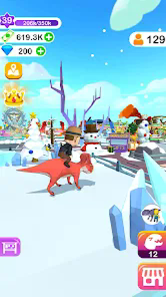 Dino Tycoon - 3D Building Game screenshot