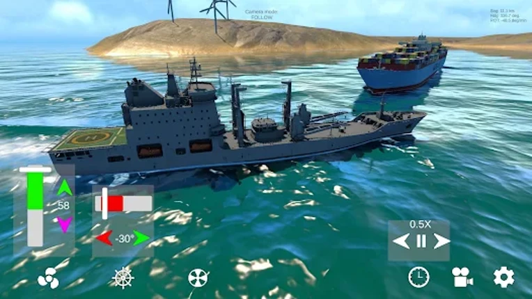 Ship Maneuvering Simulator screenshot