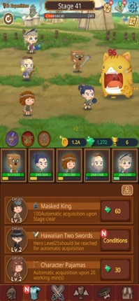 Job Hunt Heroes : Idle RPG screenshot