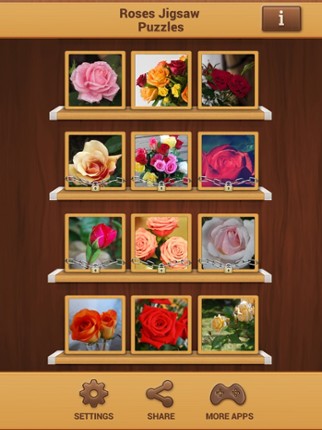 Roses Puzzle Games - Photo Picture Jigsaw Puzzles screenshot
