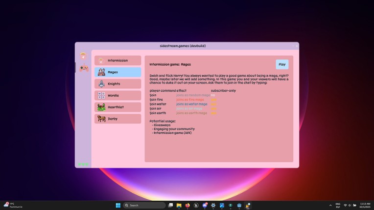 Sidestream Games Image