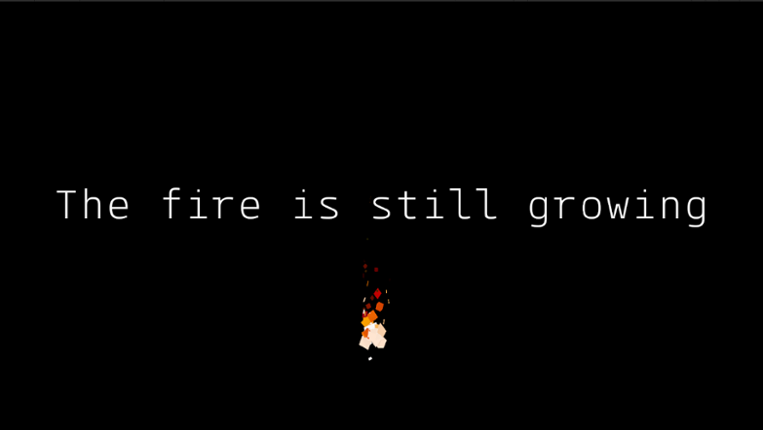 The fire is still growing Image