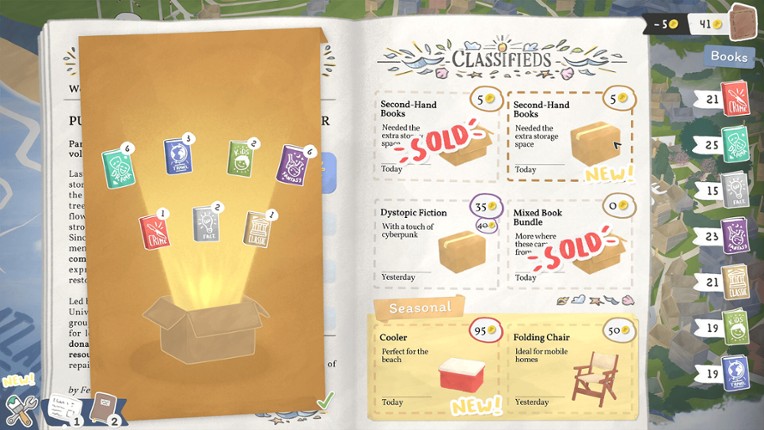 Tiny Bookshop screenshot