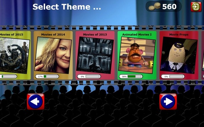 Which Movie? - Film Trivia Word Quiz Game Image